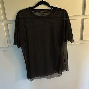 Sheer forever 21 top